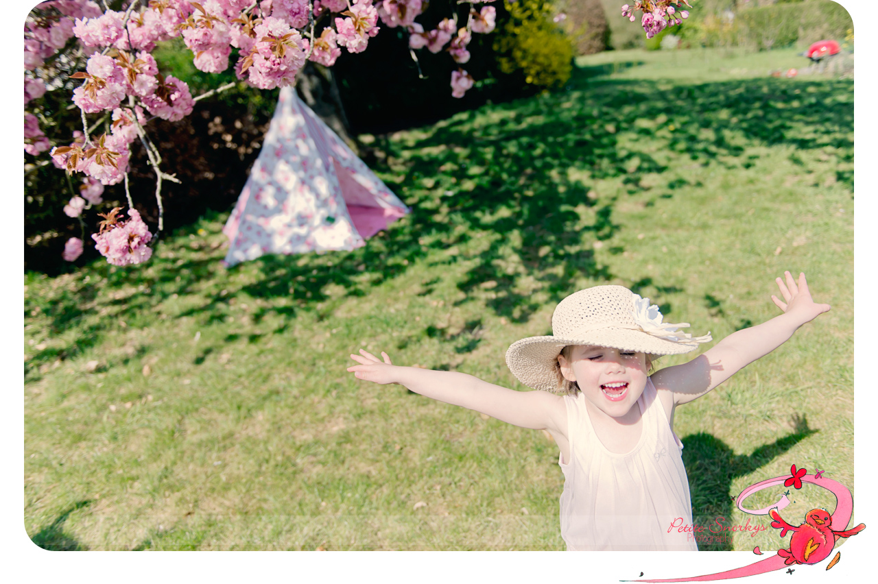 Shooting au jardin - Cerisier en fleur - Petite Snorkys Photography, 2015