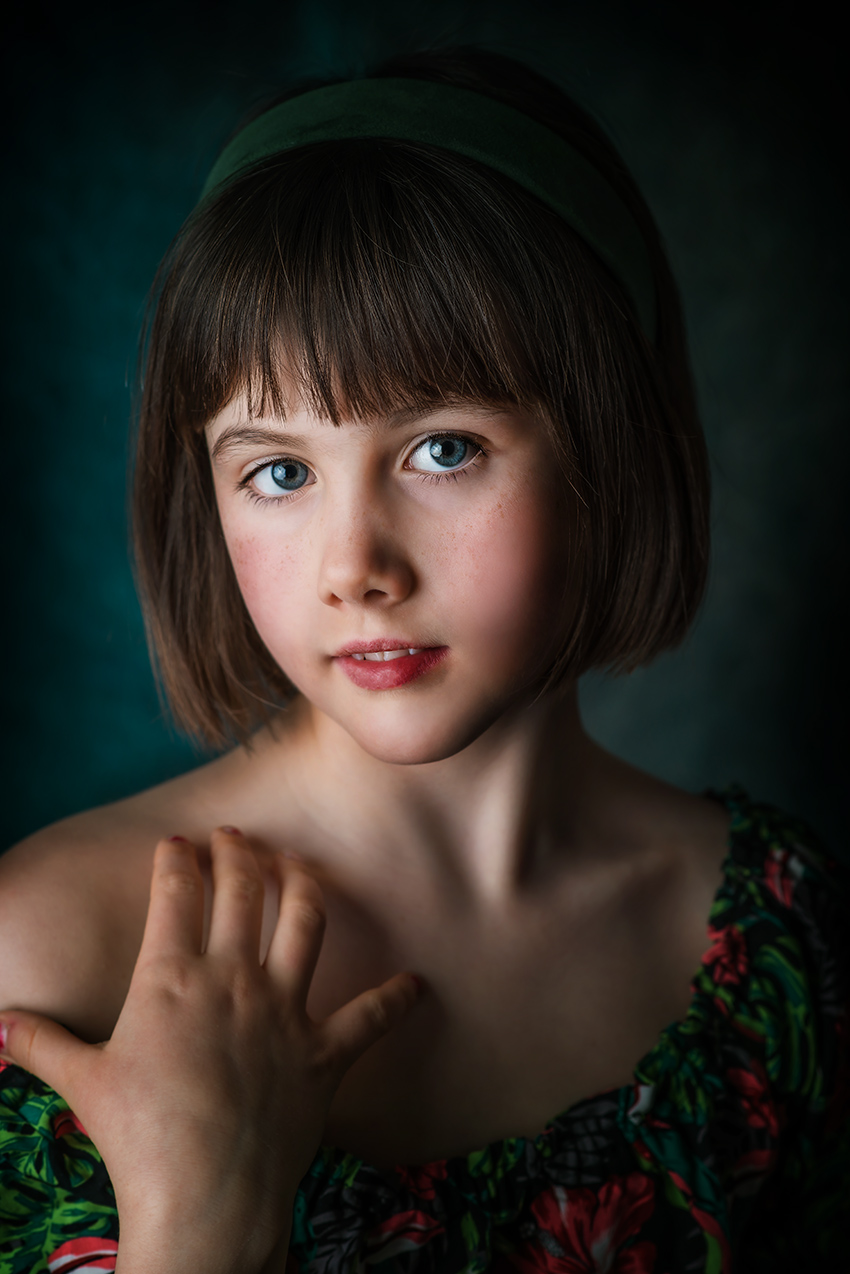 Portrait Studio - Enfant - Alice - Petite Snorkys Photography, Liège
