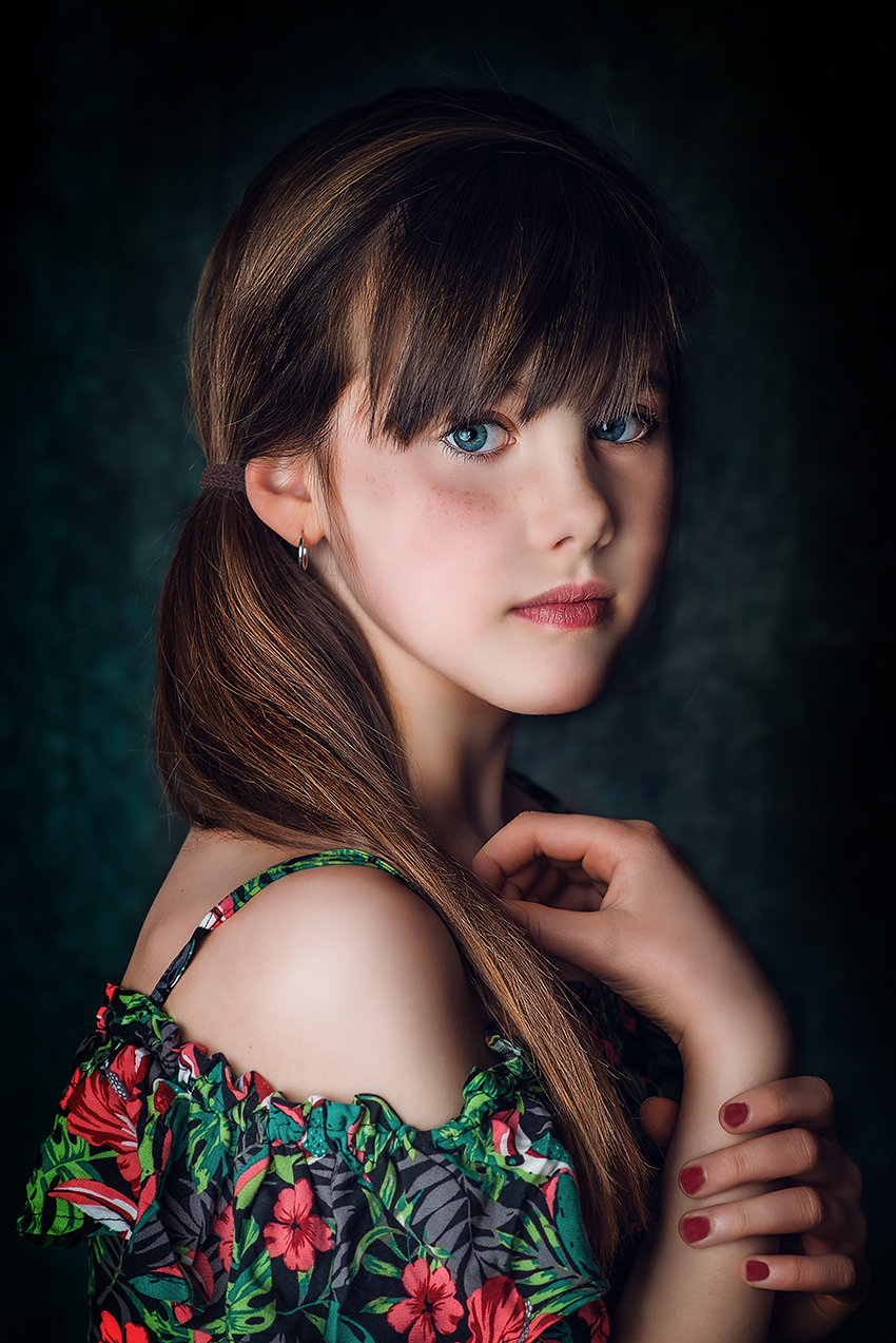 Portrait Studio - Enfant - Juliette - Petite Snorkys Photography, Liège