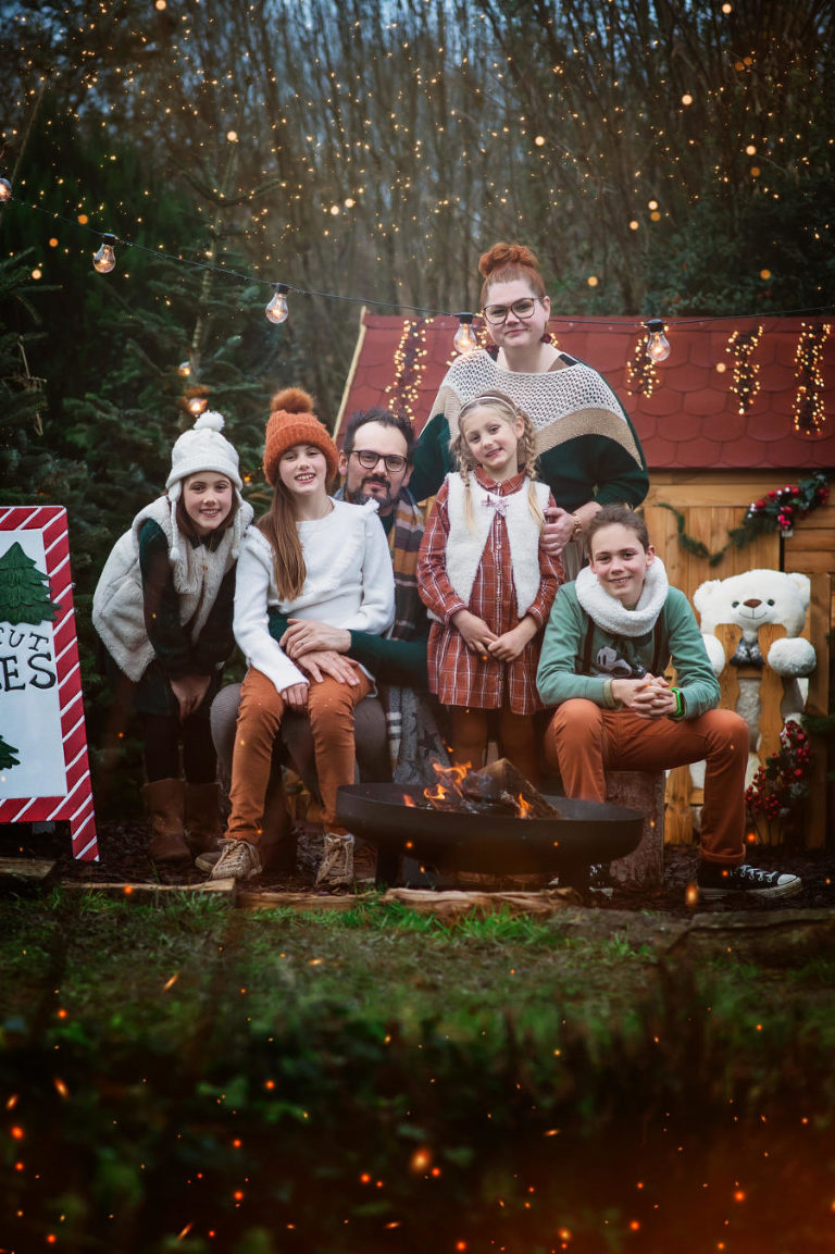 Shooting Noël - La Famille Martin - Petite Snorkys Photography - Liège - Esneux