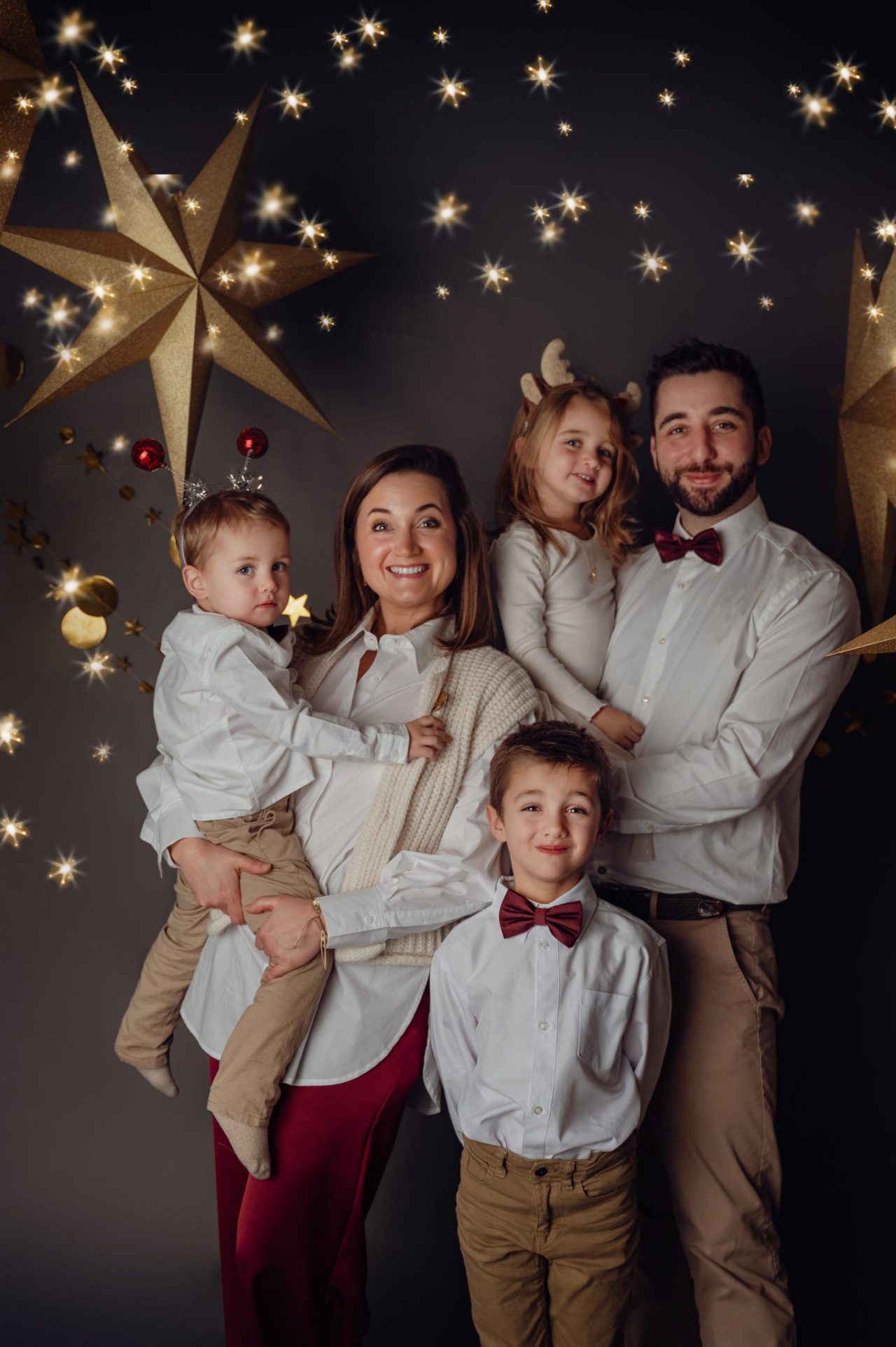 Petite Snorkys, mini session noel, christmas time, shooting Noël, Papa NoËl, studio NoËl, photo de noel, père noel, magie de noel, souvenirs de noel