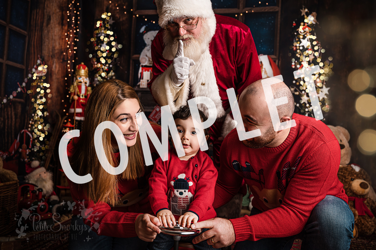 La magie de Noël au studio - © Petite Snorkys Photography 2023